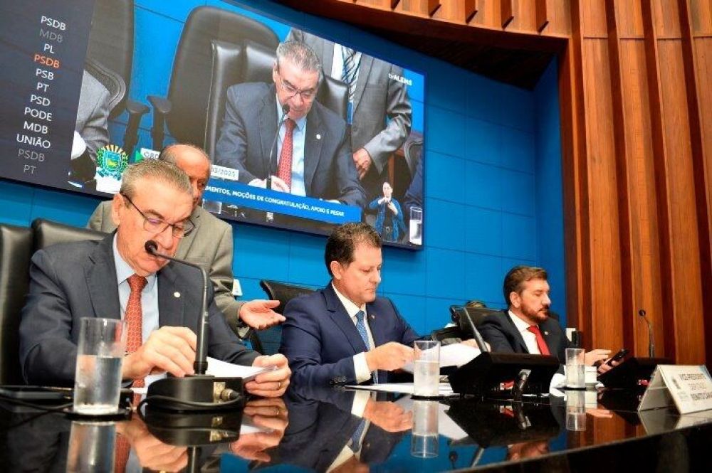 Plenário da Assembleia (Foto: Alems).