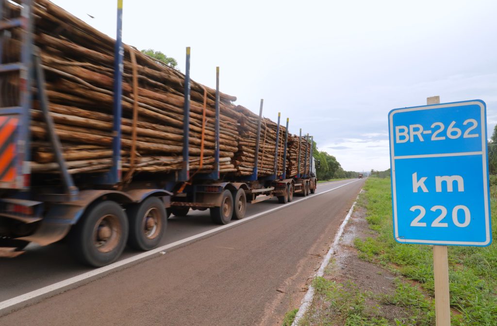 Rodovia BR-262 terá trecho concessionado pelo Estado.