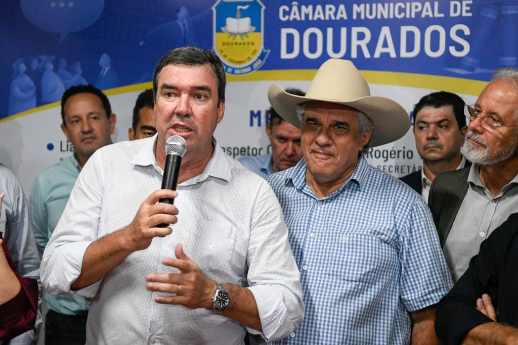 Governo de Mato Grosso do Sul reforça o setor agropecuário e assegura obras de infraestrutura em Dourados Governo de Mato Grosso do Sul reforça o setor agropecuário e assegura obras de infraestrutura em Dourados