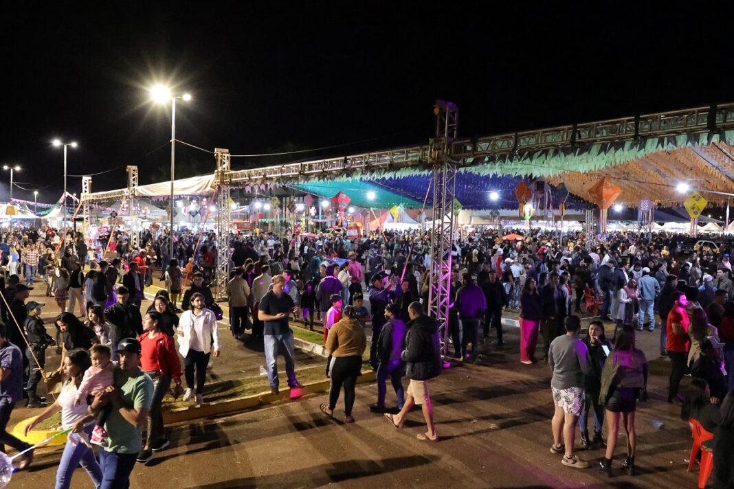 Festa Junina de Dourados, em sua 46ª edição, concluiu neste domingo (15) com recorde de visitantes e destaque para a excelente organização