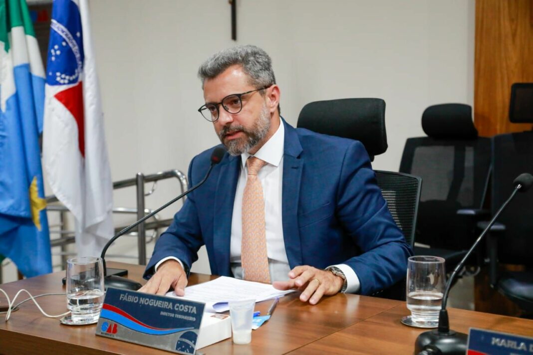 O diretor-tesoureiro da Seccional da Ordem dos Advogados do Brasil (OAB) em Mato Grosso do Sul, Fábio Nogueira Costa (Foto: Divulgação).