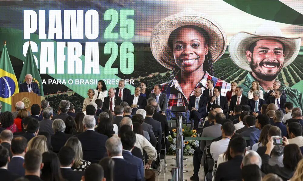 Lançamehnto do Plano Safra (Foto: Marcelo Camargo/ABr).