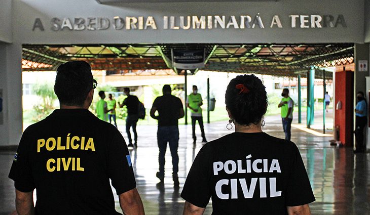 Agentes da Polícia civil (Foto: Divulgação).