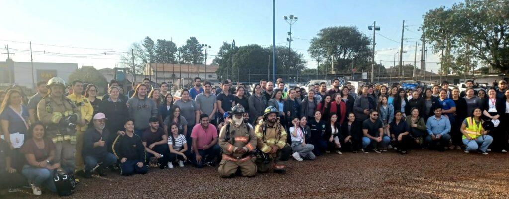UCP de Pedro Juan passa por simulação de incêndio