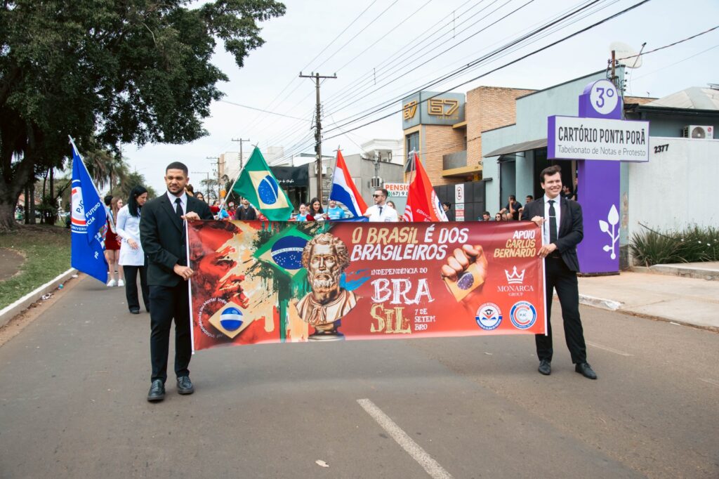 UCP de Pedro Juan celebra Independência do Brasil em desfile de 7 de setembro em Ponta Porã UCP de Pedro Juan celebra Independência do Brasil em desfile de 7 de setembro em Ponta Porã