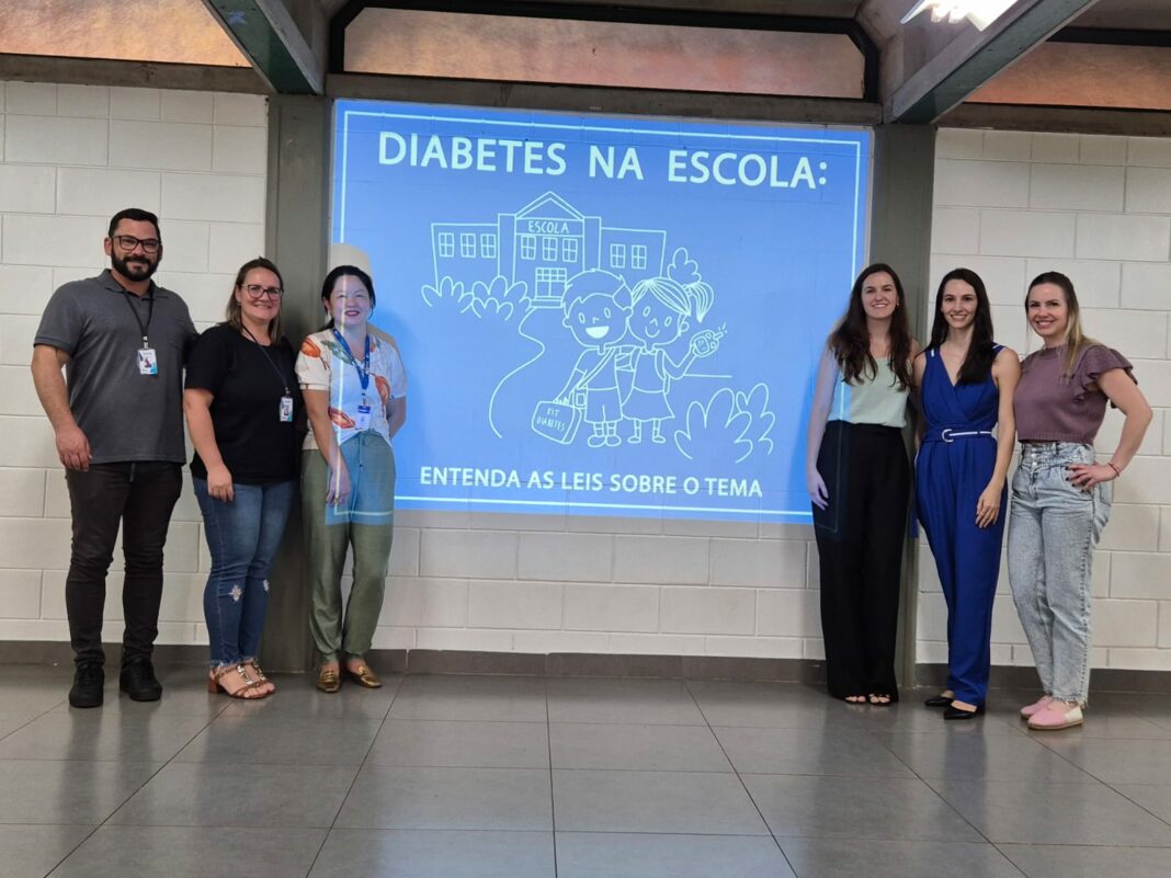 Educação e Saúde direcionam ações esclarecedoras para maior acolhimento dos alunos que tem diabetes. Divulgação/Assecom.