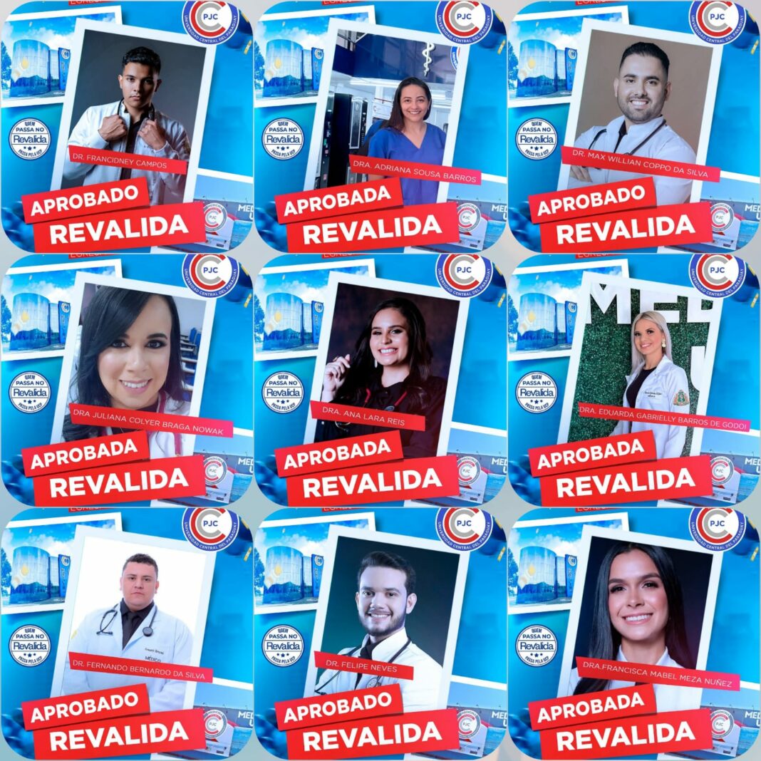 Medicina: UCP de Pedro Juan tem mais de 120 médicos aprovados no Revalida 2025: confira os nomes