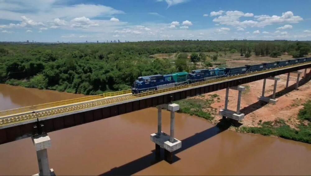 Ferrovia de Mato Grosso (Foto: Divulgação).