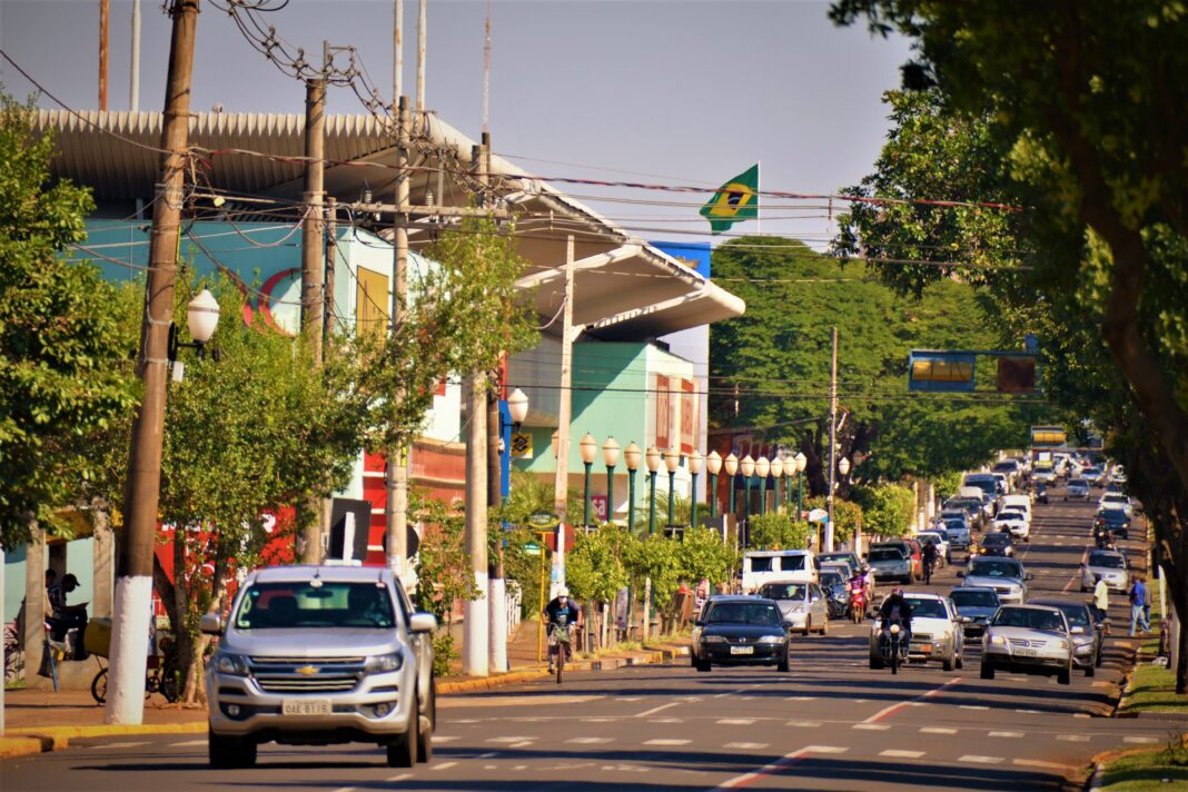Vista da cidade de Dourados. (Foto: arquivo)