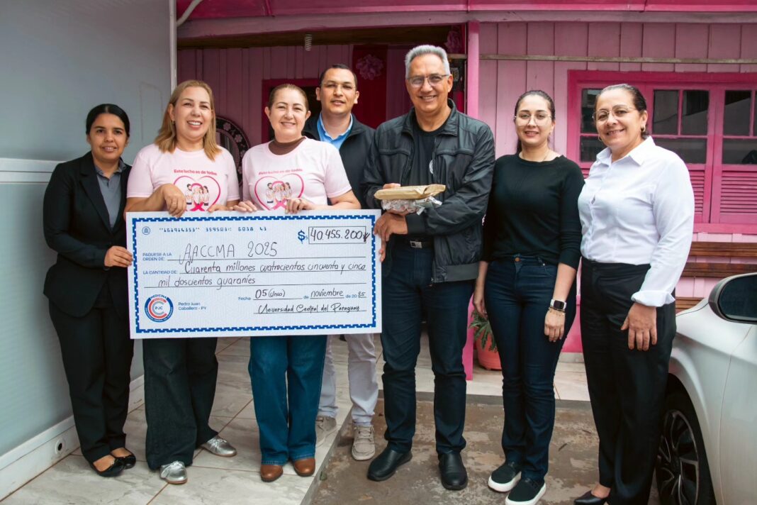 UCP arrecadou mais de R$ 30 mil em apoio à luta contra o câncer de mama.