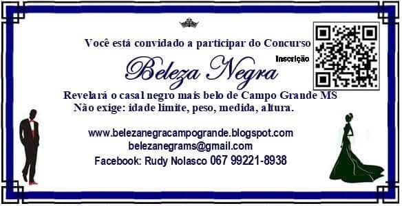 Concurso Beleza Negra Campo Grande/MS - 2025 Concurso Beleza Negra Campo Grande/MS - 2025