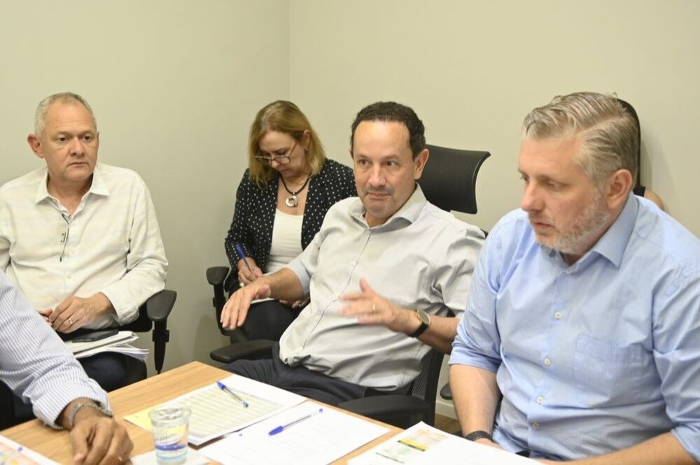 Walter Carneiro Júnior fala durante a reunião na Casa Civil. (Foto: Max Arantes/Casa Civil).