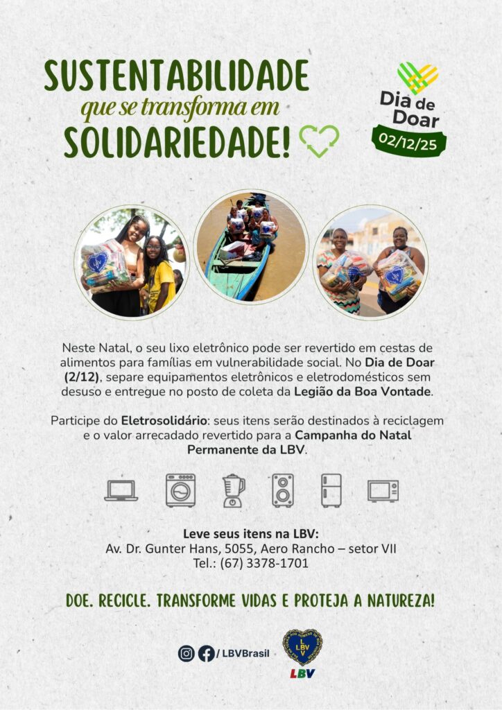 Dia de Doar: quando a Solidariedade se transforma em alimento para milhares de famílias Dia de Doar: quando a Solidariedade se transforma em alimento para milhares de famílias