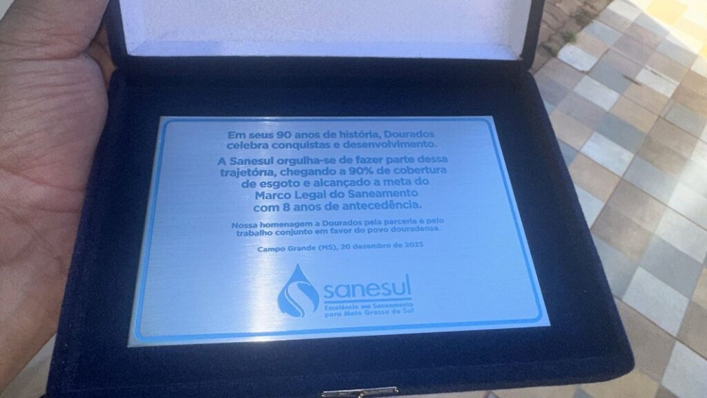 ACED destaca avanço histórico do saneamento básico e celebra 90% de cobertura de esgoto em Dourados