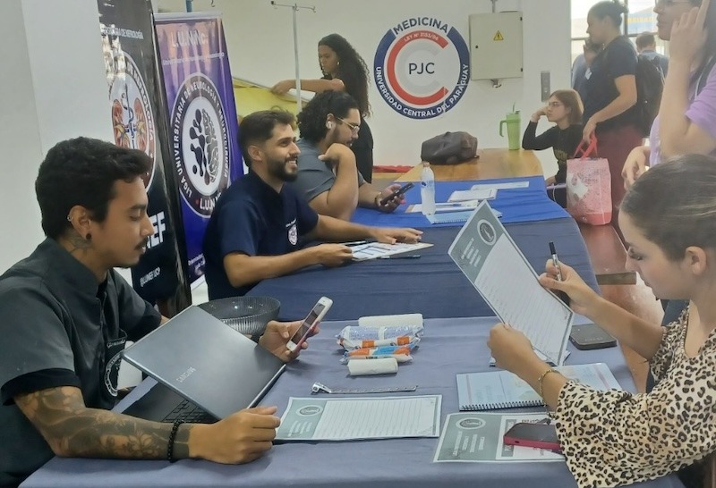 Ligas Acadêmicas ampliam a formação médica na UCP, unindo ensino, pesquisa e ações comunitárias em Pedro Juan Caballero.