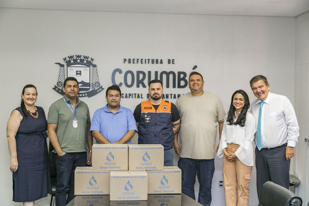 Caixas de água serão entregues nas comunidades pelo município (Foto: Assessoria Corumbá Prefeitura).