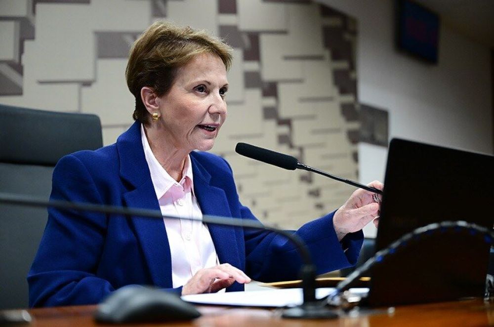 Tereza Cristina, que propôs a audiência, preside grupo de trabalho. (Foto: Saulo Cruz/Agência Senado)