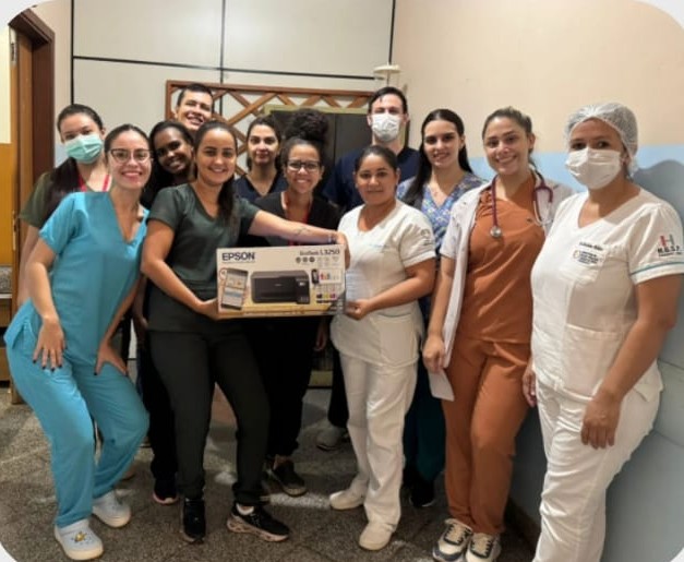 Ação ajuda unidade hospitalar na atenção básica da comunidade