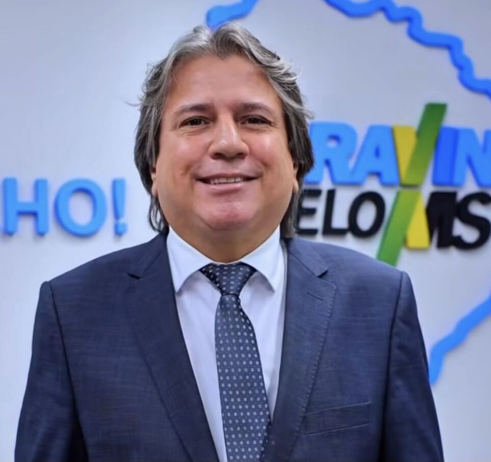 Caravina é o novo presidente do PSDB em MS. (Foto: Reprodução/Redes Sociais)