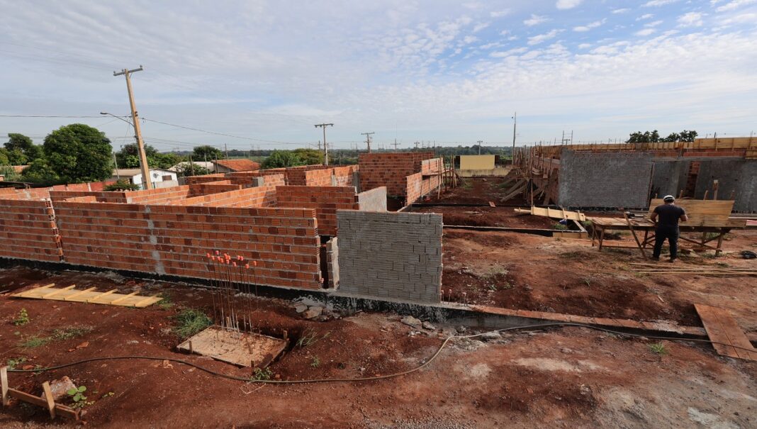 O prédio terá mais de 400 metros quadrados e será o maior posto de saúde em estrutura física do município – Fotos: A. Frota