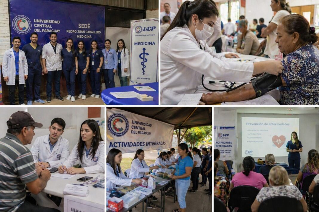 Acadêmicos participam de atendimentos e ações preventivas durante as Atividades Integradas