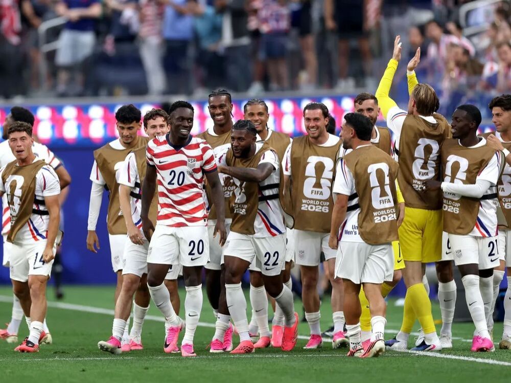Com atuação decisiva, Balogun foi o nome do jogo na vitória dos Estados Unidos por 4 a 1 sobre o Paraguai, (Foto: Getty Images)