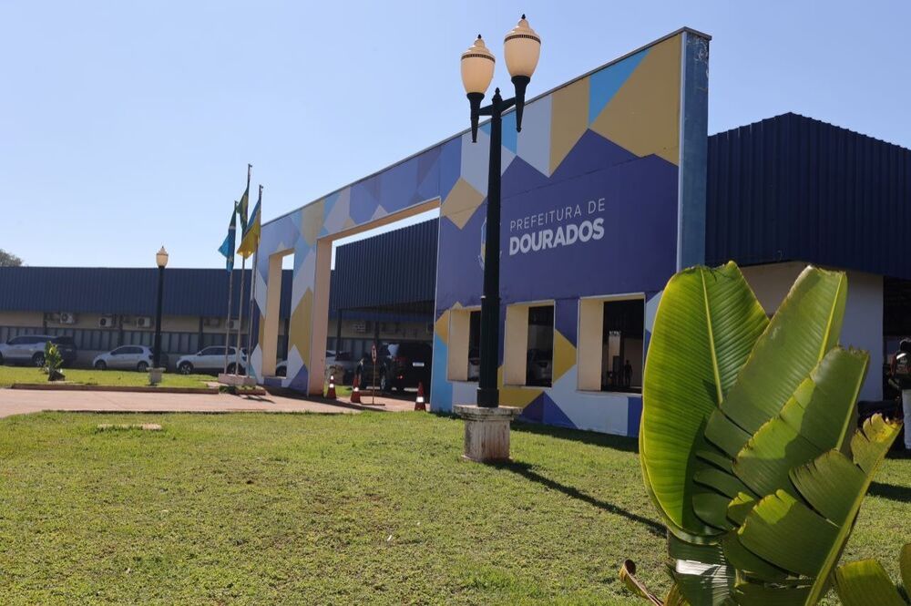 Vista do prédio da prefeitura. (Foto: Divulgação)