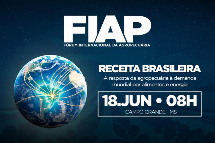 Famasul sediará evento com grandes nomes do agro para debater papel do Brasil no fornecimento global de alimentos e energia