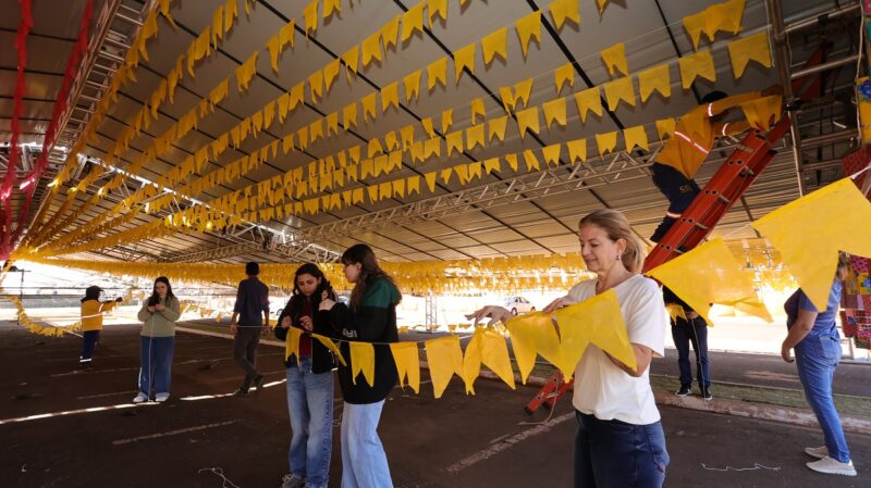 Shows, quadrilhas, gastronomia e artesanato integram a programação da 47ª Festa Junina de Dourados, que acontece de 5 a 7 de junho no Centro de Convenções. Foto: A. Frota