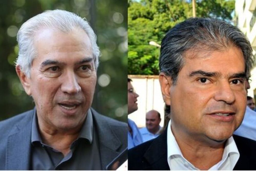 Reinaldo Azambuja e Nelsinho Trad disputam uma vaga no Senado. (Foto: Reprodução)