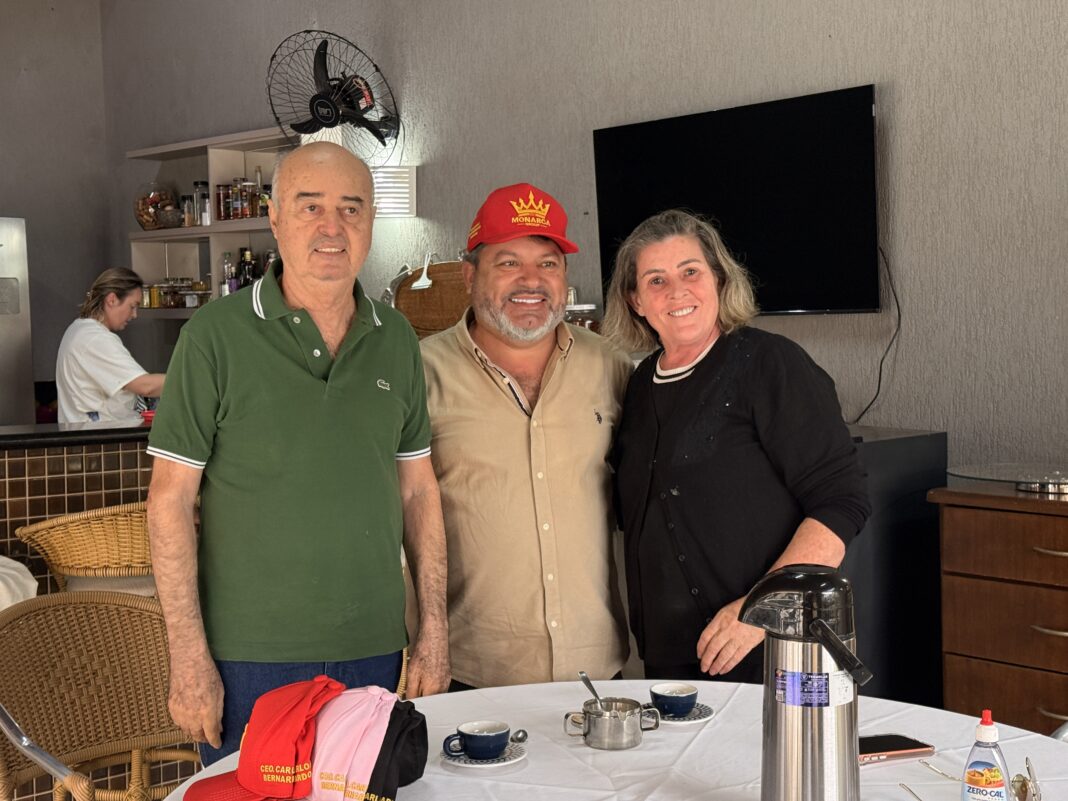 Carlos Bernardo é recebido por ex-prefeitos de Nova Andradina e Ivinhema e reforça compromisso de ouvir as necessidades de cada região