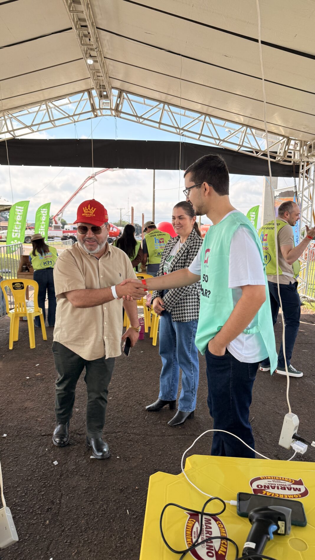 Carlos Bernardo participa do 23º Leilão Direito de Viver em Ivinhema e destaca força da solidariedade em apoio ao Hospital de Amor