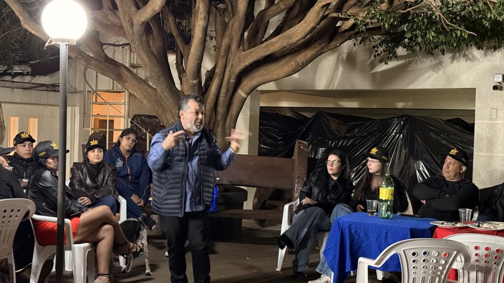 Hospital Binacional é apontado por Carlos Bernardo como motor de desenvolvimento para a fronteira durante encontro com estudantes de Medicina Hospital Binacional é apontado por Carlos Bernardo como motor de desenvolvimento para a fronteira durante encontro com estudantes de Medicina