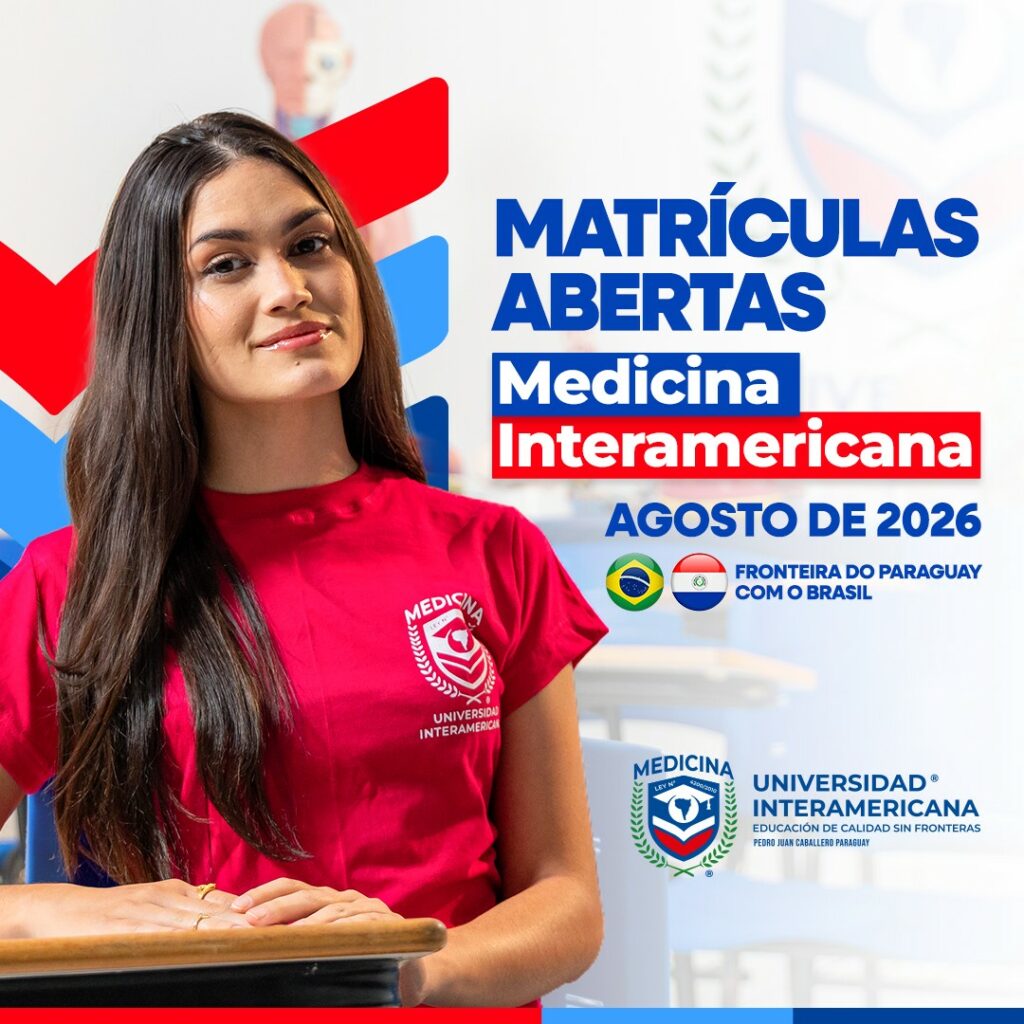 Universidade Interamericana com matrículas para Medicina 26.2 em Pedro Juan Caballero