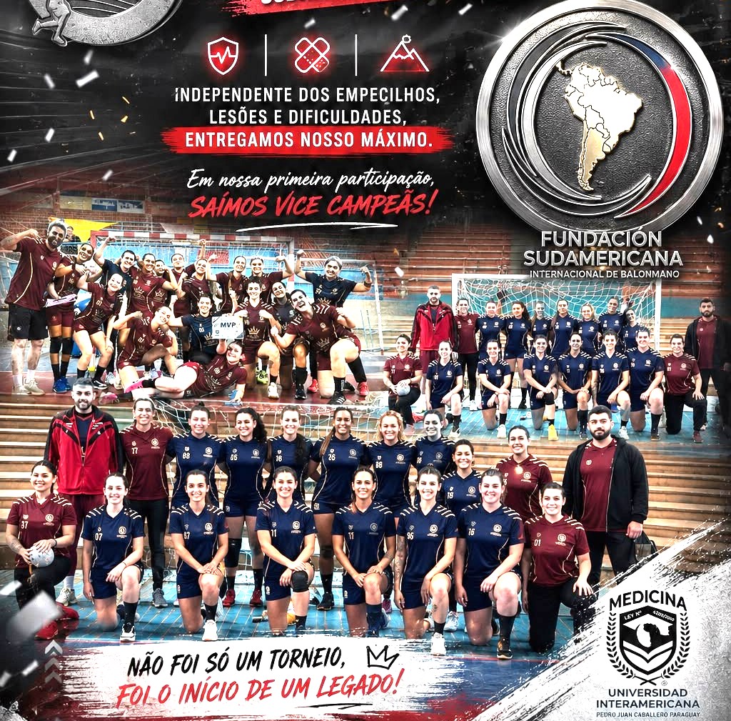 Histórico: Universidad Interamericana é vice-campeã no Sul-americano de Clubes 2026