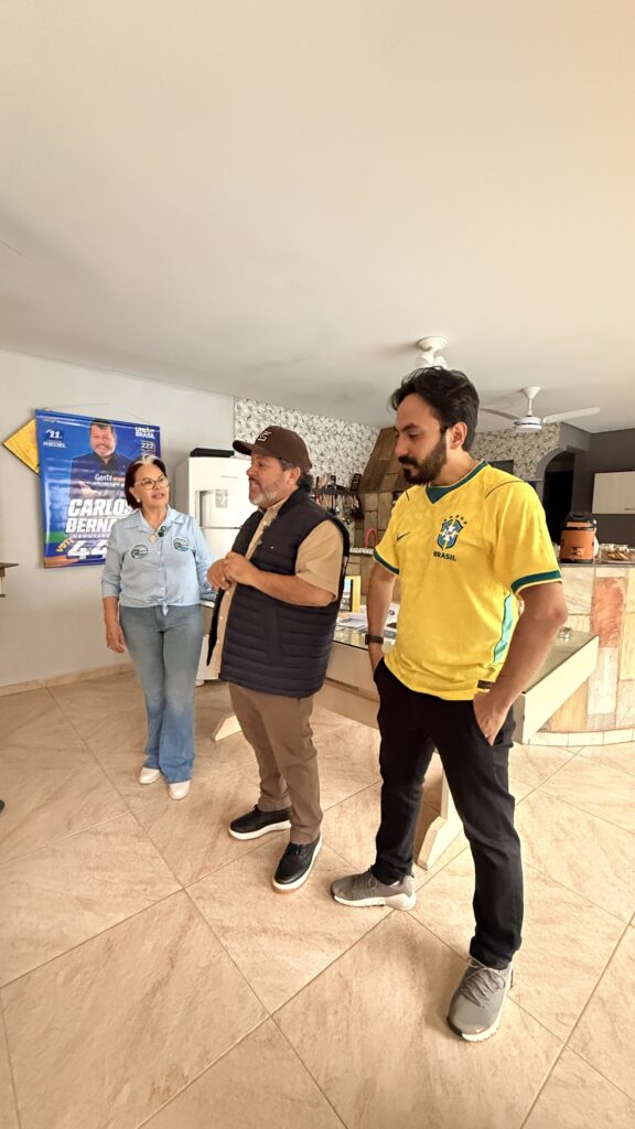 Em giro pelo interior, Carlos Bernardo soma apoios e reforça propostas para MS Em giro pelo interior, Carlos Bernardo soma apoios e reforça propostas para MS