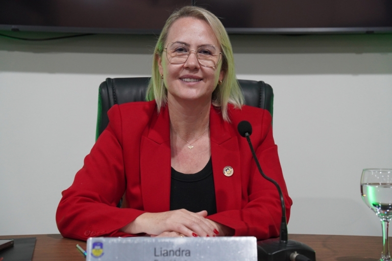 Vereadora Liandra da Saúde fez diversos encaminhamentos ao Executivo (Foto: F. Grott)