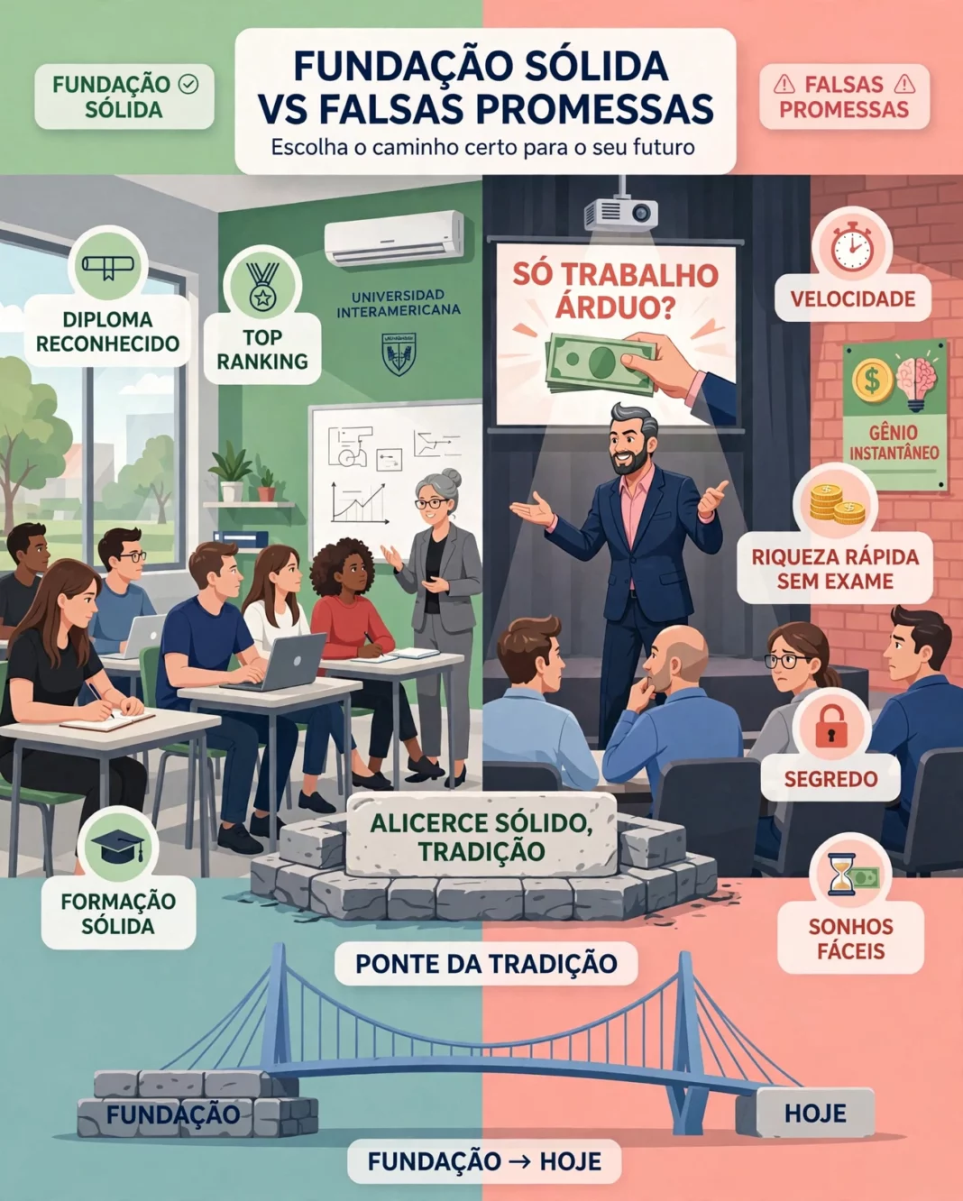 Universidad Interamericana afirma que transição da antiga UCP seguiu rigorosamente a legislação educacional do Paraguai