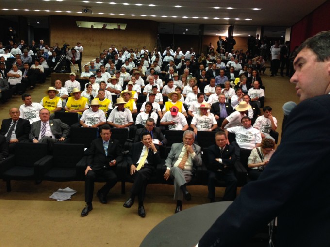 Produtores rurais protestam em frente ao Ministério da Justiça Produtores rurais protestam em frente ao Ministério da Justiça