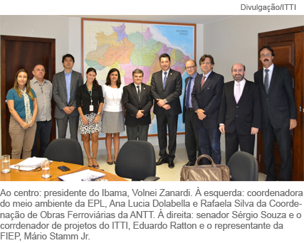 UFPR/ITTI será responsável pelo anteprojeto da ferrovia Maracaju-Paranaguá