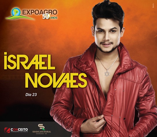 Israel Novaes e Humberto & Ronaldo abrem nesta sexta os shows nacionais da 50ª Expoagro Israel Novaes e Humberto & Ronaldo abrem nesta sexta os shows nacionais da 50ª Expoagro