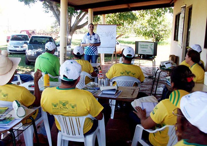 Produtores de assentamentos rurais em Terenos recebem certificação do Senar/MS na sexta-feira