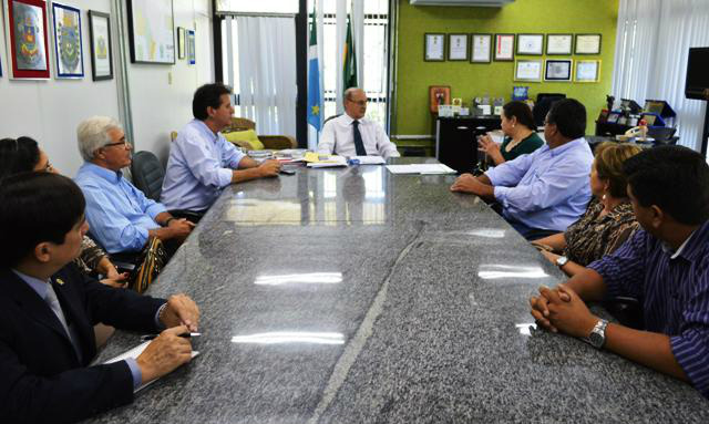 Produtores rurais pedem proteção a secretário de segurança pública Reunião feita na manha desta quarta-feira. Foto: Divulgação