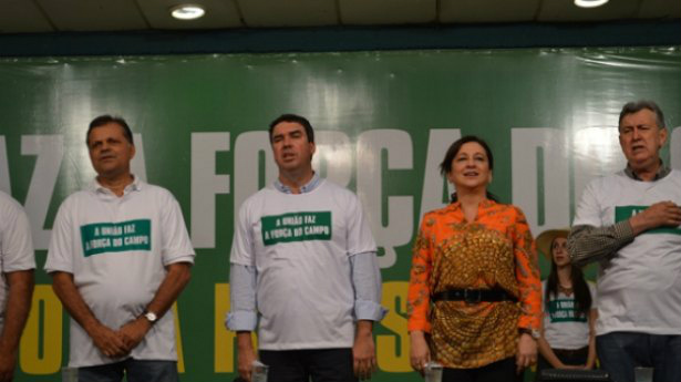 Representantes das entidades que estão a favor dos produtores de MS. Foto: Famasul