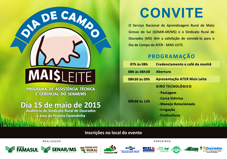 Dia de Campo atende produtores de leite em Dourados