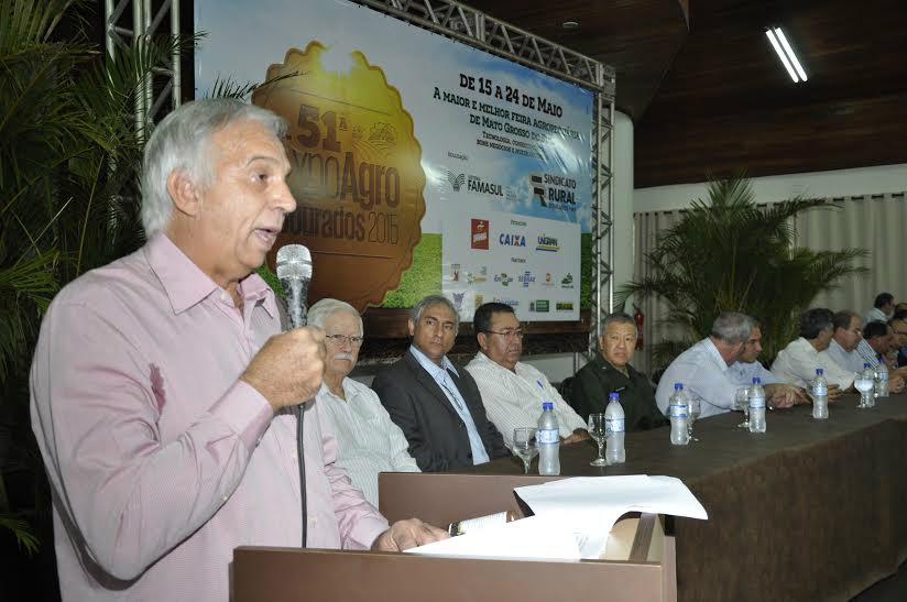 Lucio Damalia enfatiza a força do agronegócio durante abertura oficial da Expoagro