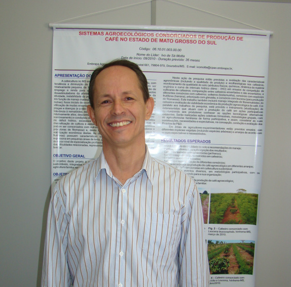 Ivo Motta, pesquisador da Embrapa Agropecuária Oeste