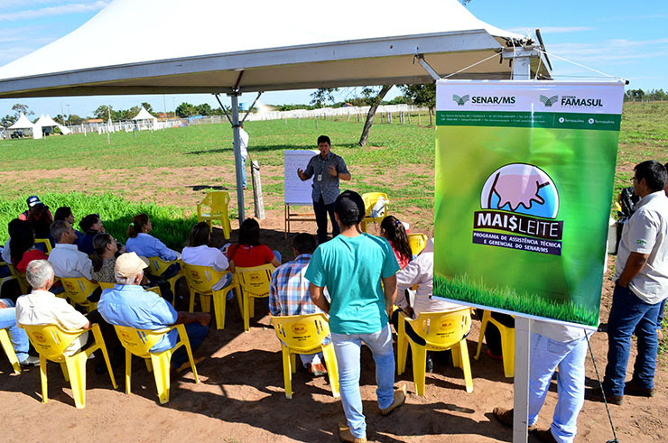 De ultrassom à ordenha: produtores conhecem técnicas para melhorar produção de leite De ultrassom à ordenha: produtores conhecem técnicas para melhorar produção de leite