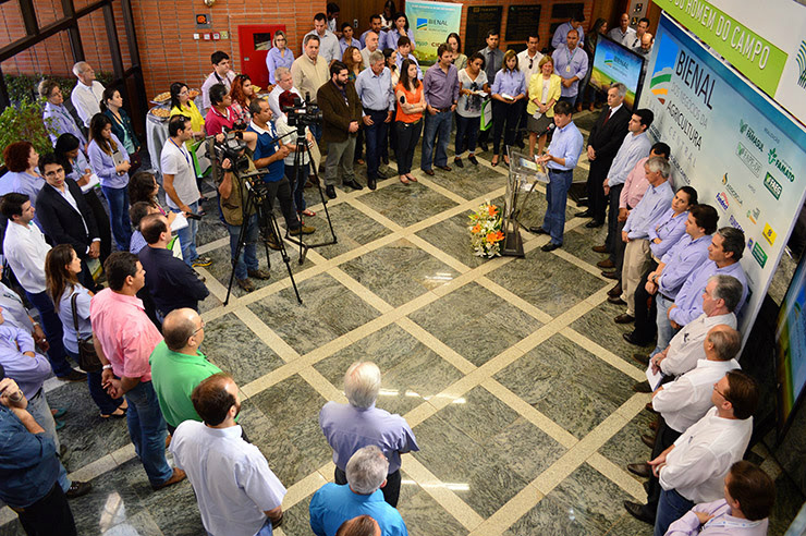 Sustentabilidade foi destaque no lançamento da Bienal da Agricultura Foto: Divulgação