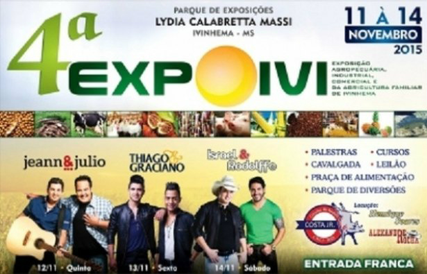 Circuito de palestras movimenta 4ª Expoivi